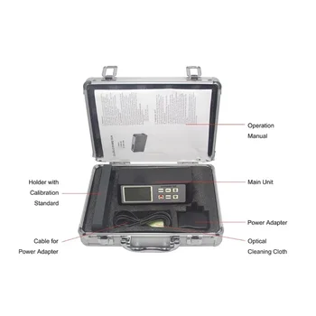 60 Degree Digital Gloss Meter for Plastics Ceramics Marble Glossmeter Tester GM6
60 Degree Digital Gloss Meter for Plastics Ceramics Marble Glossmeter Tester GM6