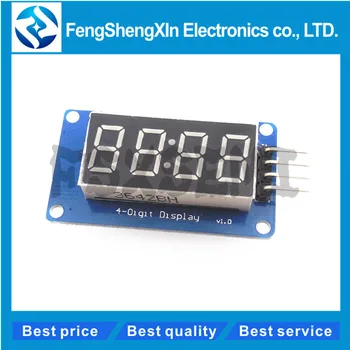 1pcs 4 Bits Digital LED Display Module For arduino 7 Segment 0.36Inch Clock RED Anode Tube Four Serial Driver Board Pack TM1637
1pcs 4 Bits Digital LED Display Module For arduino 7 Segment 0.36Inch Clock RED Anode Tube Four Serial Driver Board Pack TM1637