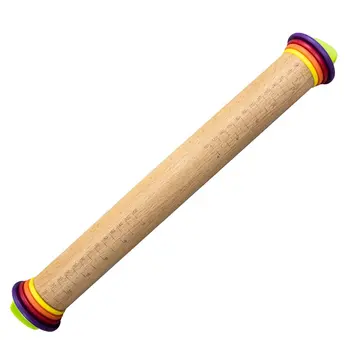 Wooden rolling pin solid wood adjustable thickness rolling pin wooden rolling pin rolling artifact flour stick baking utensils
Wooden rolling pin solid wood adjustable thickness rolling pin wooden rolling pin rolling artifact flour stick baking utensils