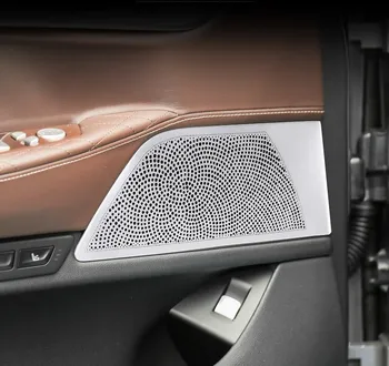 For BMW 7 Series G11 G12 2016-2020 Aluminum Alloy silver Car Door Speaker Cover Panel Trim Accessories 6-piece set 
For BMW 7 Series G11 G12 2016-2020 Aluminum Alloy silver Car Door Speaker Cover Panel Trim Accessories 6-piece set