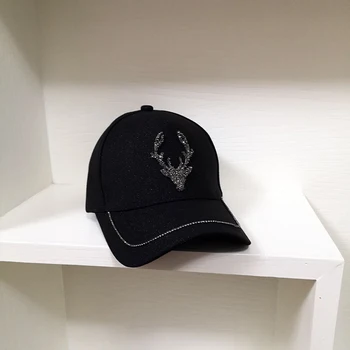 Fawn rhinestone hat female summer tide baseball cap all-match cap outdoor sun hat
Fawn rhinestone hat female summer tide baseball cap all-match cap outdoor sun hat