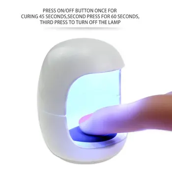 Mini Portable Single Nail Phototherapy Machine Usb Interface Single Finger Manicure Quick Dry All Oil Glue Manicure Machine
Mini Portable Single Nail Phototherapy Machine Usb Interface Single Finger Manicure Quick Dry All Oil Glue Manicure Machine