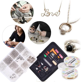 Earring Hook Jewelry Making Supplies Kit Mixed Style Jewelry Findings Set Jewelry Making Tools for Bracelet Necklace DIY
Earring Hook Jewelry Making Supplies Kit Mixed Style Jewelry Findings Set Jewelry Making Tools for Bracelet Necklace DIY