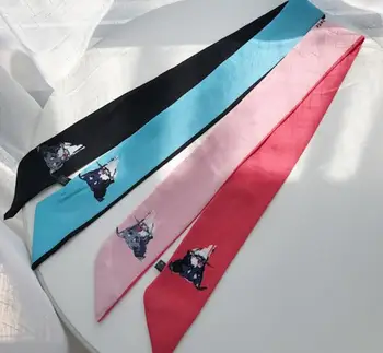 L974 Fashion Dog Print Silk Scarf Handle Bag Ribbon Elegant Women Long Scarves Hair Band Neckerchief
L974 Fashion Dog Print Silk Scarf Handle Bag Ribbon Elegant Women Long Scarves Hair Band Neckerchief