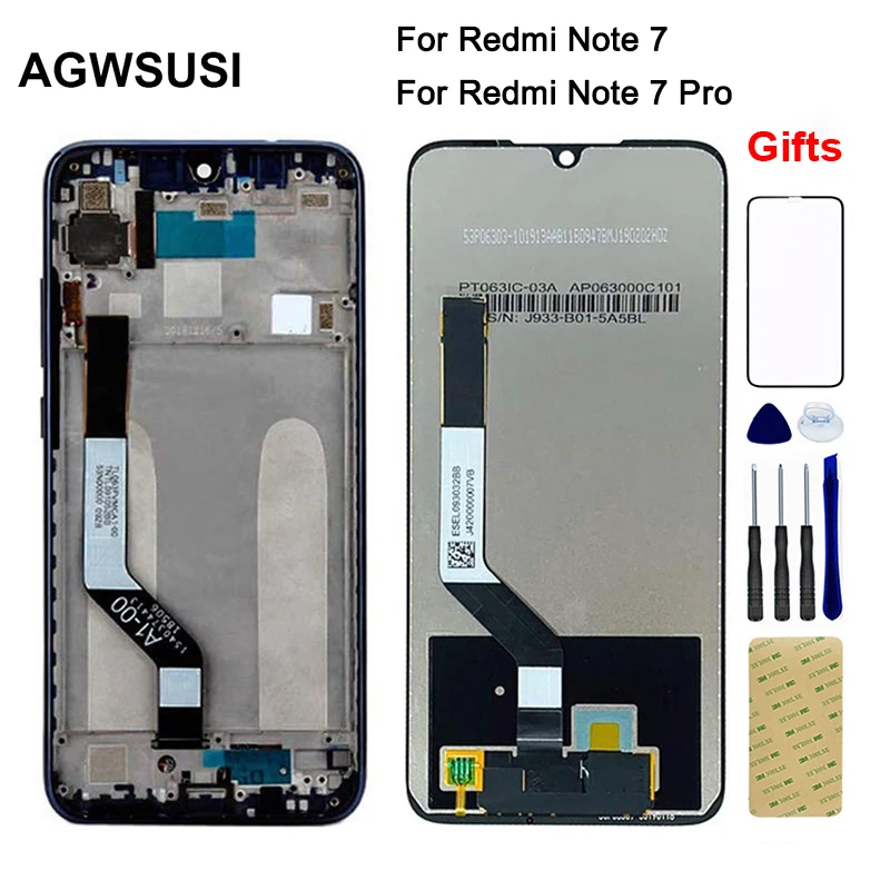 For Xiaomi Redmi Note 7 Pro LCD Display Touch Screen Digitizer Assembly For Xiaomi Redmi Note 7 LCD Screen Replacement
For Xiaomi Redmi Note 7 Pro LCD Display Touch Screen Digitizer Assembly For Xiaomi Redmi Note 7 LCD Screen Replacement