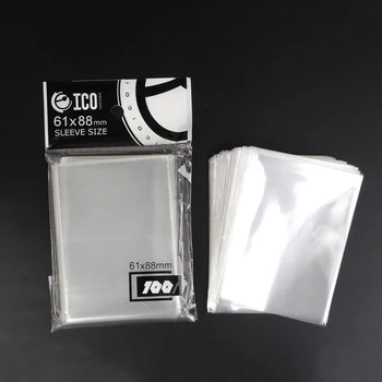 100pcs/pack New Size 61x88 mm Card Sleeves Card Protector for Magical Gathering Board Game Card Transparent Outdoor Games
100pcs/pack New Size 61x88 mm Card Sleeves Card Protector for Magical Gathering Board Game Card Transparent Outdoor Games