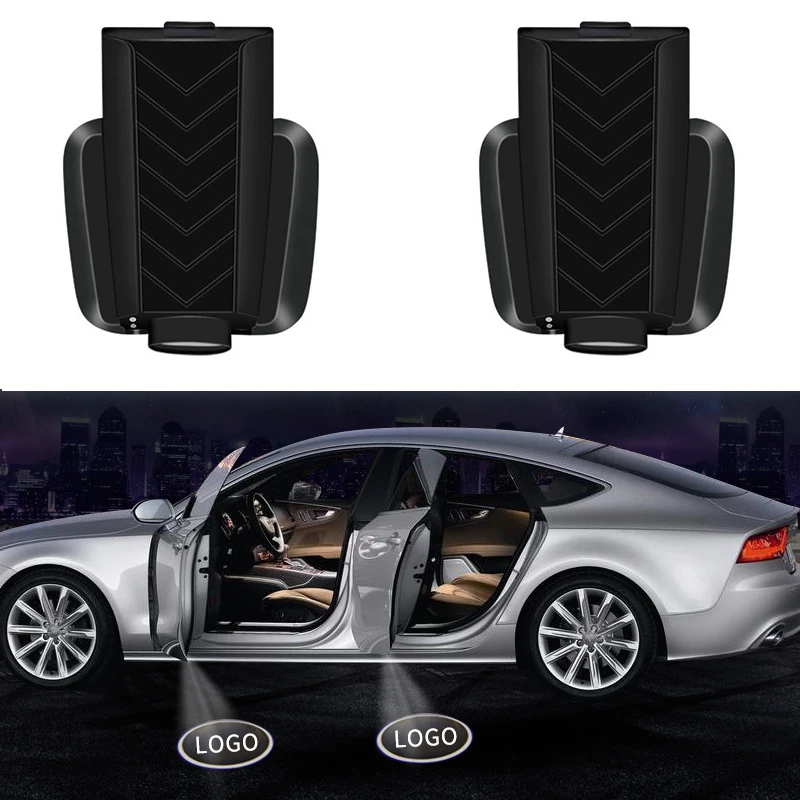 1PC Car Door Welcome Logo Light for BMW Audi kia honda