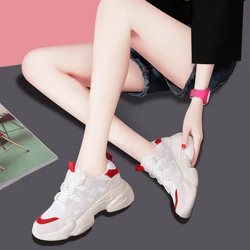2019 Ladies Casual Sports Small White Shoes Spring Autumn New Fashion Lace High Heel Comfortable Breathable Leisure Running Shoe 
2019 Ladies Casual Sports Small White Shoes Spring Autumn New Fashion Lace High Heel Comfortable Breathable Leisure Running Shoe