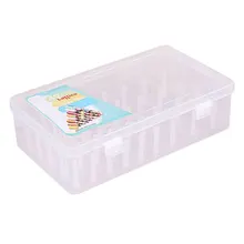 Thread Storage Box Transparent Plastic Bobbin Box Sewing Bobbins Threads Storage Sorting Case Organizer Casket For Needlework
Thread Storage Box Transparent Plastic Bobbin Box Sewing Bobbins Threads Storage Sorting Case Organizer Casket For Needlework