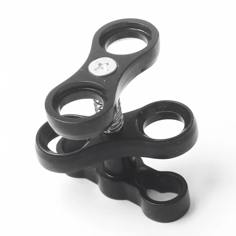 Aluminum Alloy Scuba Diving Light Torch Dual Ball Joint Arm And 2 Butterfly Clip Clamp Mount For Underwater Photography Camera 
Aluminum Alloy Scuba Diving Light Torch Dual Ball Joint Arm And 2 Butterfly Clip Clamp Mount For Underwater Photography Camera