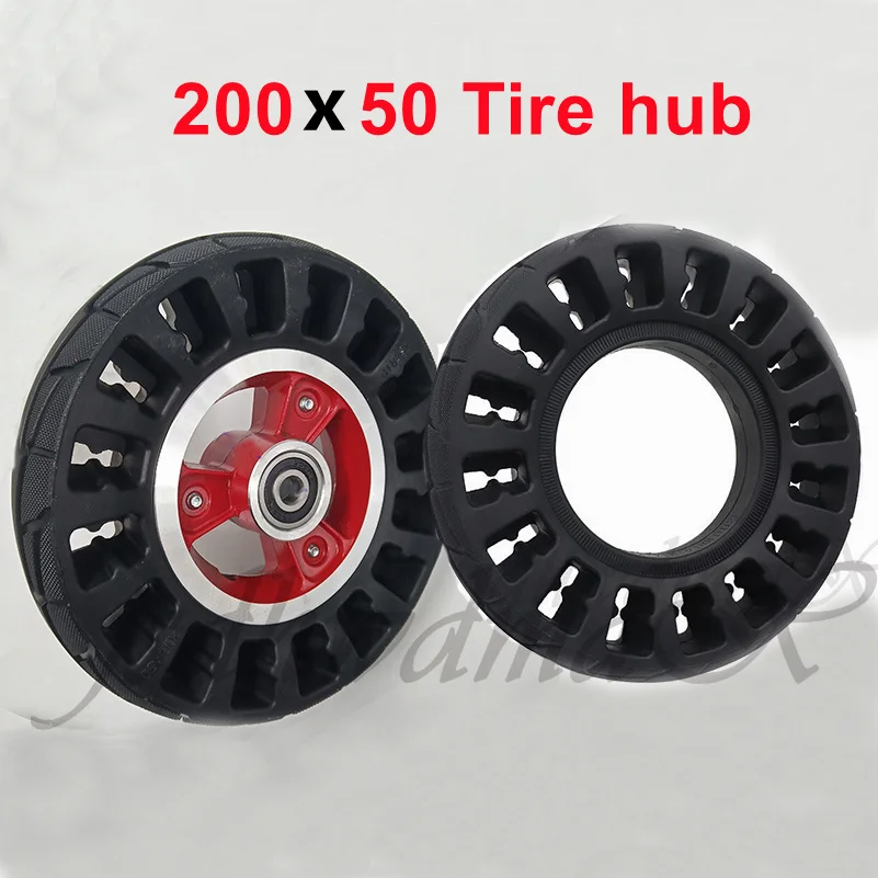 200x50 Solid Tire 8-inch Wheel with Alloy Rim. Suitable for Most 8-inch Electric Scooters
200x50 Solid Tire 8-inch Wheel with Alloy Rim. Suitable for Most 8-inch Electric Scooters