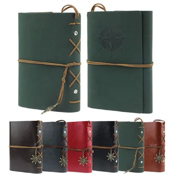 2020 Retro Notebook Diary Notepad Vintage Spiral Pirate Anchors Note Book Replaceable Leather Stationery Traveler Journal
2020 Retro Notebook Diary Notepad Vintage Spiral Pirate Anchors Note Book Replaceable Leather Stationery Traveler Journal