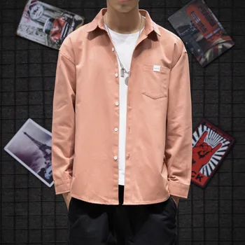 2020 Autumn Japanese-style Color Five-Color Long-sleeved Shirt A009-c402-p40 Diamond Red Ingredients Cotton
2020 Autumn Japanese-style Color Five-Color Long-sleeved Shirt A009-c402-p40 Diamond Red Ingredients Cotton