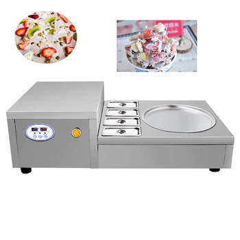 Single pan fruit ice cream machine commercial fried ice cream machine yogurt machine stainless steel rapid cooling
Single pan fruit ice cream machine commercial fried ice cream machine yogurt machine stainless steel rapid cooling
