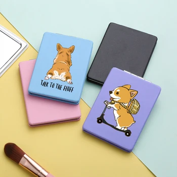Funny Corgi Makeup Cute Mirror with Double Side Cute Portable Travel Folding Magnifying Compact Pocket Cosmetic Vanity Mirrors
Funny Corgi Makeup Cute Mirror with Double Side Cute Portable Travel Folding Magnifying Compact Pocket Cosmetic Vanity Mirrors
