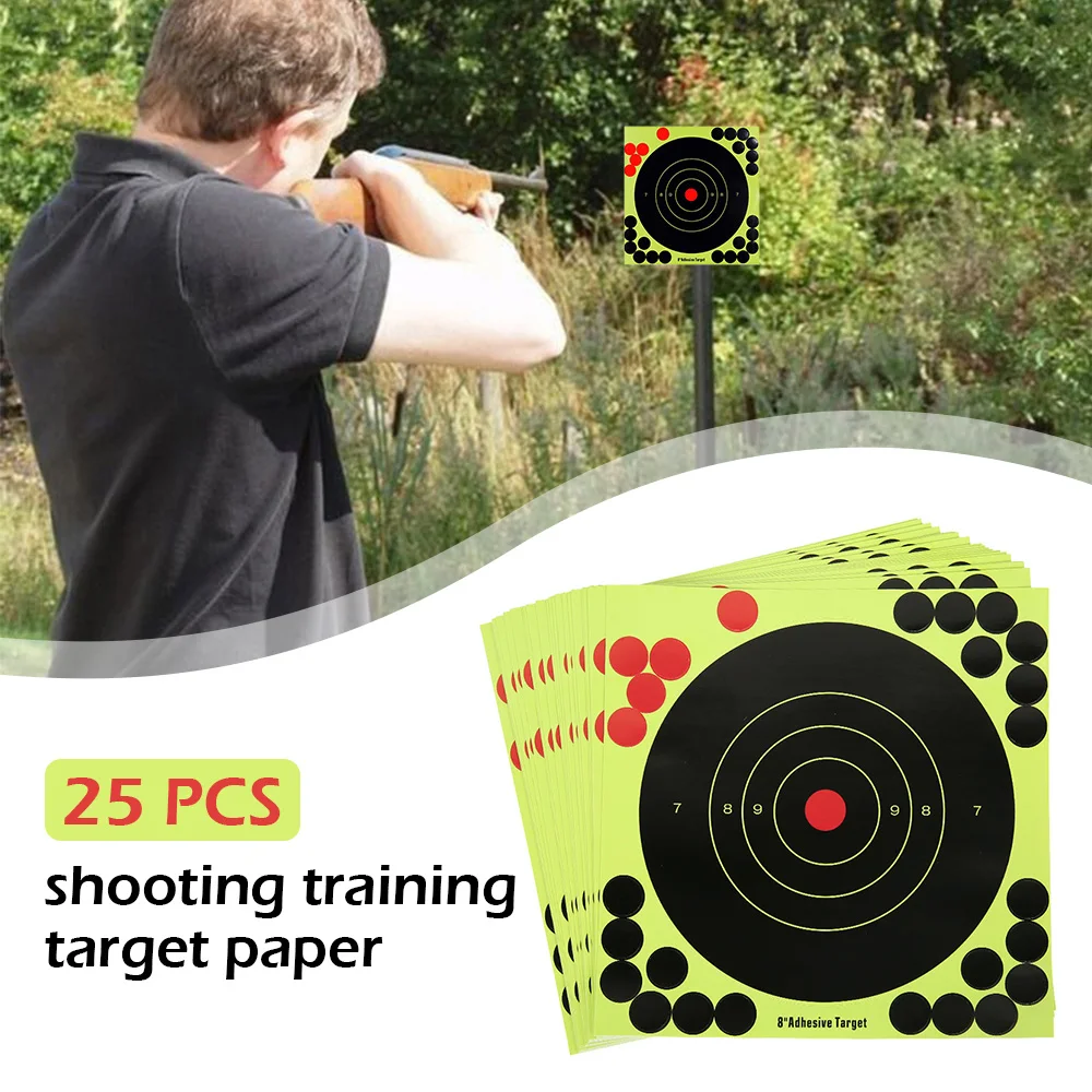 25pcs 8 Inch Splatter Flower Objective Targets Stickers Shoot Target Adhesive Reactivity Aim Shoot Target Shooting Training Part
25pcs 8 Inch Splatter Flower Objective Targets Stickers Shoot Target Adhesive Reactivity Aim Shoot Target Shooting Training Part