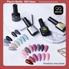 УФ гель лак для ногтей гель для ногтей Маникюр УФ led Цветной Гель-лак замочить от ногтей гель лак без вытирания верхний слой и Базовое покрыт...(China)