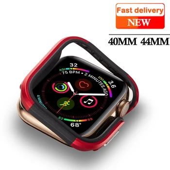 Slim Watch Cover for Apple Watch Case 5 4 Soft Clear TPU+alloy Protector for iWatch series 4 5 44MM 40MM
Slim Watch Cover for Apple Watch Case 5 4 Soft Clear TPU+alloy Protector for iWatch series 4 5 44MM 40MM