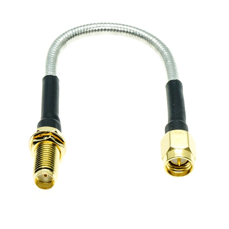 SMA Male to SMA female bulkhead connector RG402 RG-402 Semi Flexible Coaxial Cable 0.141" 50ohm
SMA Male to SMA female bulkhead connector RG402 RG-402 Semi Flexible Coaxial Cable 0.141" 50ohm