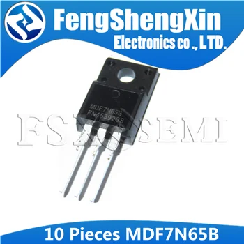 

10pcs MDF7N65B TO-220F MDF7N65 TO-220 7N65 650V 7A POWER MOSFET