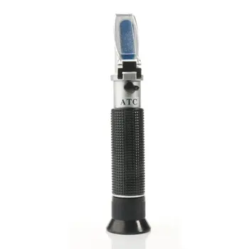 Refractometer Alcoholometer Meter Handheld Alcohol Meter Alcohol Concentration Measurement Tool Wine Tester
Refractometer Alcoholometer Meter Handheld Alcohol Meter Alcohol Concentration Measurement Tool Wine Tester