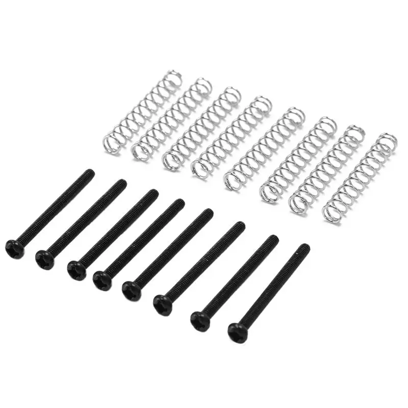 8 Pcs M2.5x32MM Electric Guitar Humbucker Pickups Adjust Height Screw and Spring - Pitch 0.4mm
8 Pcs M2.5x32MM Electric Guitar Humbucker Pickups Adjust Height Screw and Spring - Pitch 0.4mm