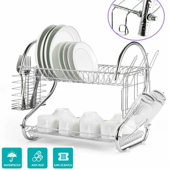 Kitchen Foldable Dish Plate Drying Rack Organizer Drainer Plastic Storage Holder Bathroom Shelf Storage Rack Kitchen Organizer
Kitchen Foldable Dish Plate Drying Rack Organizer Drainer Plastic Storage Holder Bathroom Shelf Storage Rack Kitchen Organizer