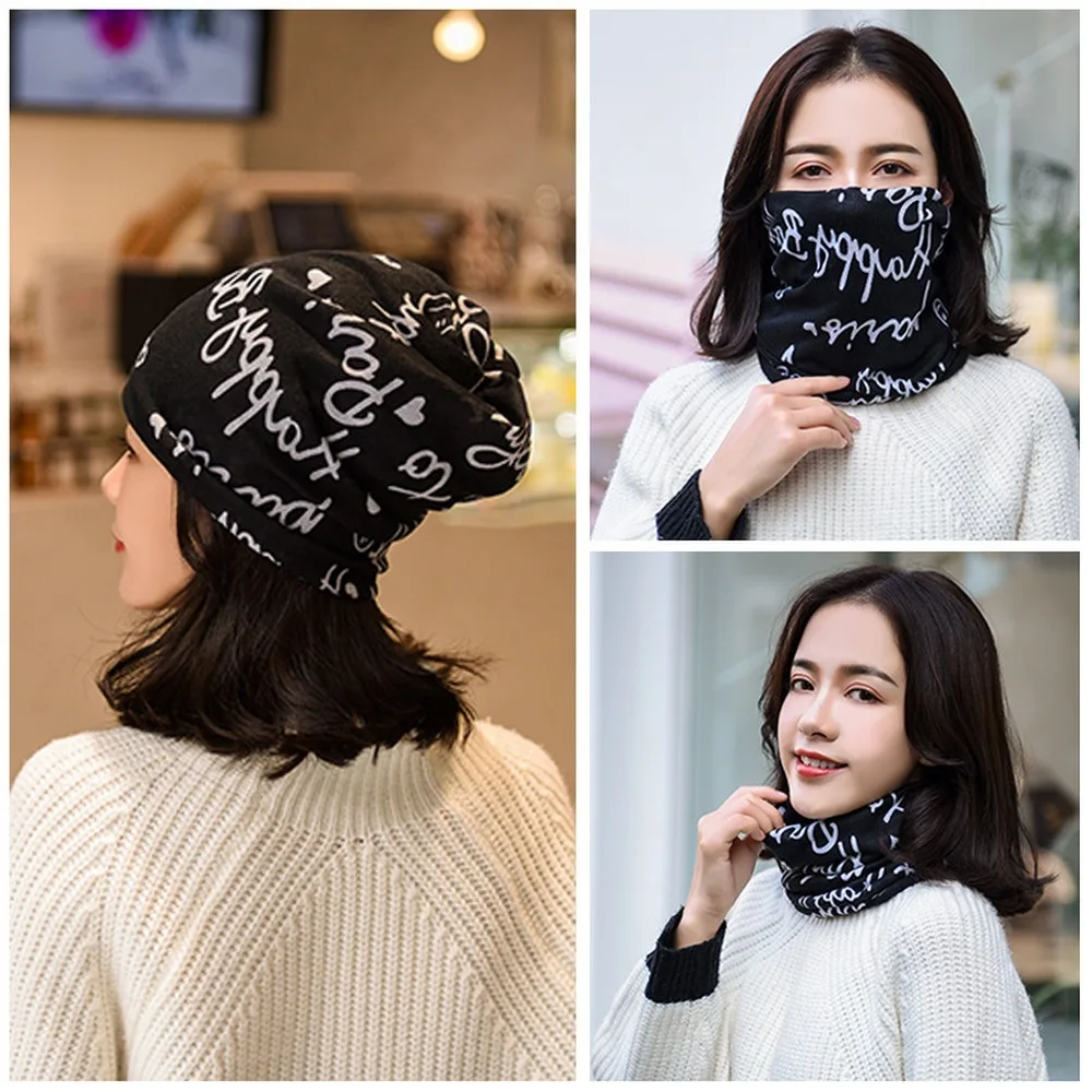 Women Skullies Multifunctional Hat for Female Scarf Face Protection Woolen Floral Print Breathable Soft and Loose
Women Skullies Multifunctional Hat for Female Scarf Face Protection Woolen Floral Print Breathable Soft and Loose