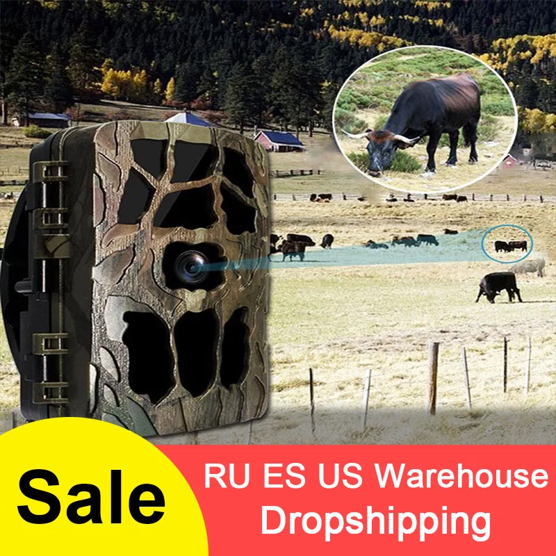 H982 Outdoor Hunting Trail Camera Infrared 4K HD Hunting Camera Monitoring Security Thermal Hunting Camera
H982 Outdoor Hunting Trail Camera Infrared 4K HD Hunting Camera Monitoring Security Thermal Hunting Camera