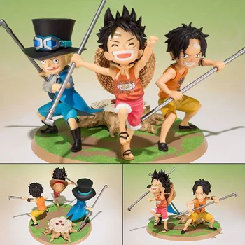 9cm anime ONE PIECE Monkey D. Luffy Portgas D. Ace Sabo Figuarts action figure PVC collection model dolls toys for gifts
9cm anime ONE PIECE Monkey D. Luffy Portgas D. Ace Sabo Figuarts action figure PVC collection model dolls toys for gifts