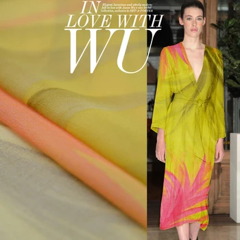 19 Spring Summer New 100% Silk Georgette Fabric for Women Dress 140cm Wide 12 Momme Fashion Cloth for Diy Sewing Sale Hot
19 Spring Summer New 100% Silk Georgette Fabric for Women Dress 140cm Wide 12 Momme Fashion Cloth for Diy Sewing Sale Hot