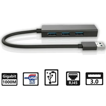 1000Mbps Office For PC USB Network Adapter High Speed Hub Wired Home Splitter 3 Port Tablets LAN Portable With RJ45 Converter
1000Mbps Office For PC USB Network Adapter High Speed Hub Wired Home Splitter 3 Port Tablets LAN Portable With RJ45 Converter