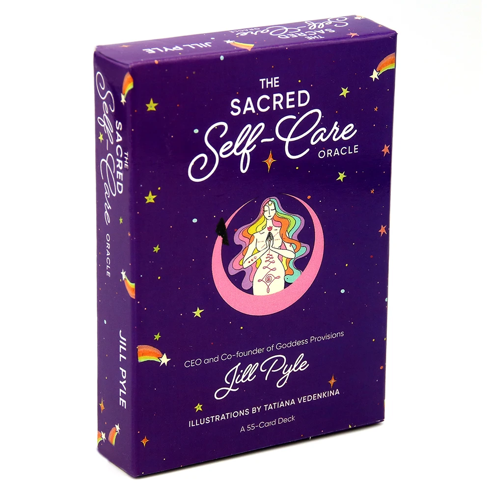 The Sacred Self-Care Oracle: A 55-Card Deck and Guidebook Cards Jill Pyle in-depth for Mantras Journal Prompts And Guidance
The Sacred Self-Care Oracle: A 55-Card Deck and Guidebook Cards Jill Pyle in-depth for Mantras Journal Prompts And Guidance