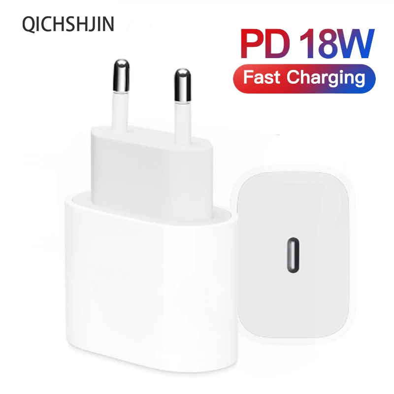 18W PD QC4.0 3.0 Fast Charger for ios iPad Wall Charger For iPhone 12 11 Pro 8 Plus XR XS USB Type-C Quick Charge Travel Adapter
18W PD QC4.0 3.0 Fast Charger for ios iPad Wall Charger For iPhone 12 11 Pro 8 Plus XR XS USB Type-C Quick Charge Travel Adapter