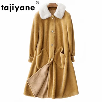 Real Fur Coat Autumn Winter Jacket Women Clothes 2018 Korean Vintage Sheep Shearling Fur 100% Wool Coat Suede Lining ZT1414
Real Fur Coat Autumn Winter Jacket Women Clothes 2018 Korean Vintage Sheep Shearling Fur 100% Wool Coat Suede Lining ZT1414