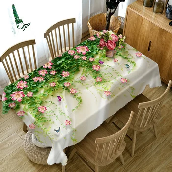 3d Flower Wall Tablecloth Washable Cloth Thicken Cotton Rectangular and Round Table Cloth for Wedding Customizable Size
3d Flower Wall Tablecloth Washable Cloth Thicken Cotton Rectangular and Round Table Cloth for Wedding Customizable Size