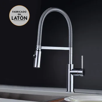 Kibath single lever faucet removable and flexible SPR for kitchen sinks. Comfortable and very flip-resistant
Kibath single lever faucet removable and flexible SPR for kitchen sinks. Comfortable and very flip-resistant