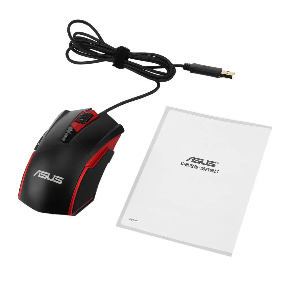 ASUS GT200 Gaming Mouse High Performance 4000DPI USB Wired Durability RGB Lighting Optical Mouse For PC Laptop
ASUS GT200 Gaming Mouse High Performance 4000DPI USB Wired Durability RGB Lighting Optical Mouse For PC Laptop