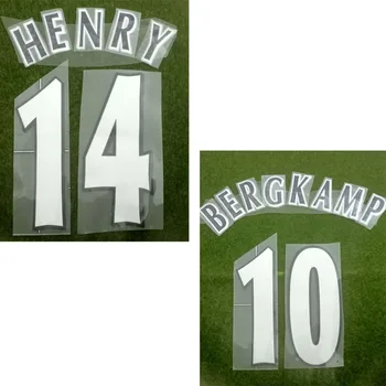 Lextral #14 HENRY #10 BERGKAMP Nameset Customize Any Name and Number Printing Soccer Patch Badge
Lextral #14 HENRY #10 BERGKAMP Nameset Customize Any Name and Number Printing Soccer Patch Badge