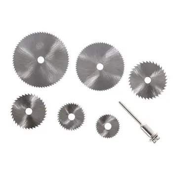 7 Pieces 22mm-50mm HSS Circular Wood Cutting Saw Blade Discs Mandrel For Rotary Tool Woodworking Saw Blades
7 Pieces 22mm-50mm HSS Circular Wood Cutting Saw Blade Discs Mandrel For Rotary Tool Woodworking Saw Blades