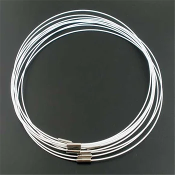 10 PCs Doreen Box Steel Choker Necklace Magnetic Clasp Bubble Gum White Simple Necklaces For Women Men Jewelry Gifts 46cm Long
10 PCs Doreen Box Steel Choker Necklace Magnetic Clasp Bubble Gum White Simple Necklaces For Women Men Jewelry Gifts 46cm Long