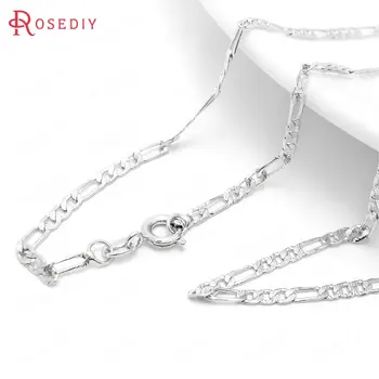 (37873)2PCS 45CM Platinum Color Copper with Round Spring Clasps Finished Necklace Chains Diy Jewelry Findings Accessories
(37873)2PCS 45CM Platinum Color Copper with Round Spring Clasps Finished Necklace Chains Diy Jewelry Findings Accessories