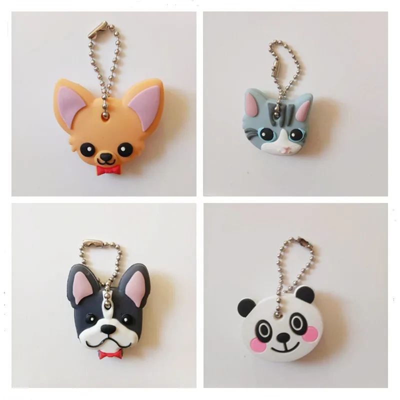 Hot 1 Pc Cute Cartoon Silicone Key Ring Cap Head Cover Keychain Case Shell Cat Dog Animals Shape Lovely Jewelry Gift
Hot 1 Pc Cute Cartoon Silicone Key Ring Cap Head Cover Keychain Case Shell Cat Dog Animals Shape Lovely Jewelry Gift
