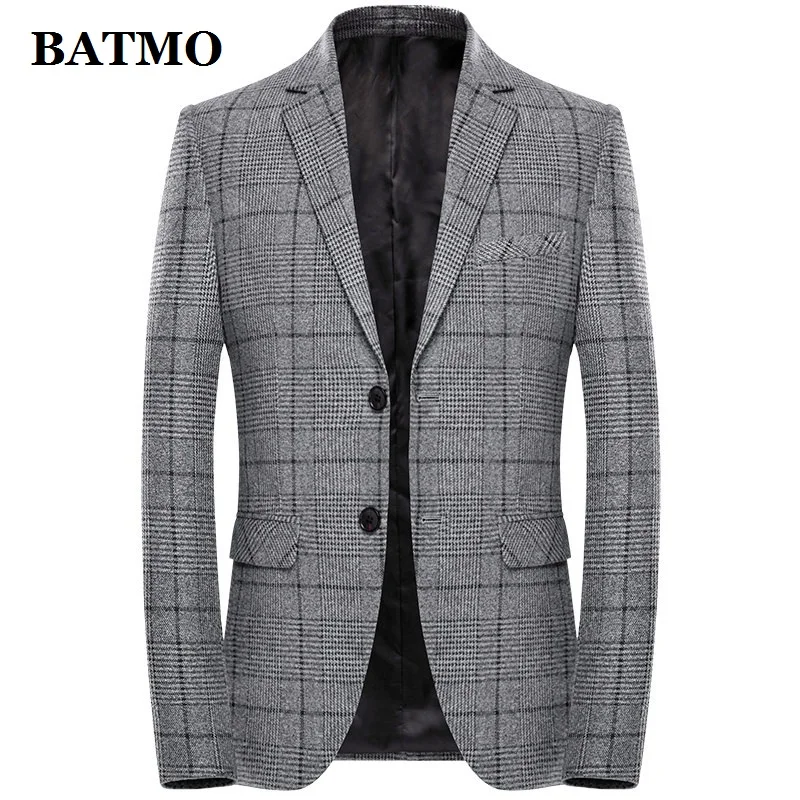 BATMO 2019 Новое поступление высококачественный повседневный мужской блейзер в