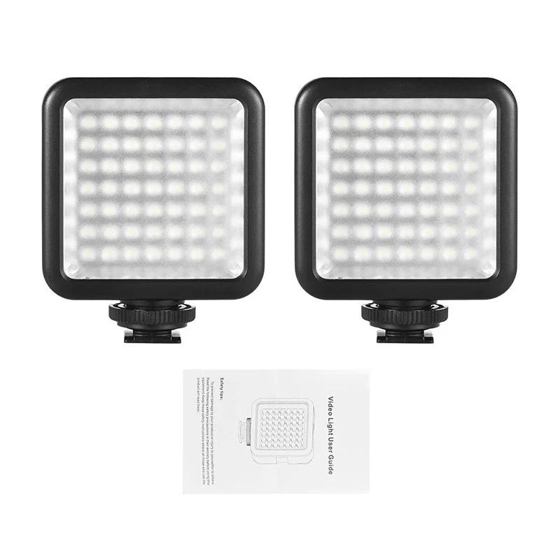 W49 Mini Interlock Camera Led Panel Light Dimmable Camcorder Video Lighting with Shoe Mount Adapter for Canon Nikon Sony A7 Ds
W49 Mini Interlock Camera Led Panel Light Dimmable Camcorder Video Lighting with Shoe Mount Adapter for Canon Nikon Sony A7 Ds