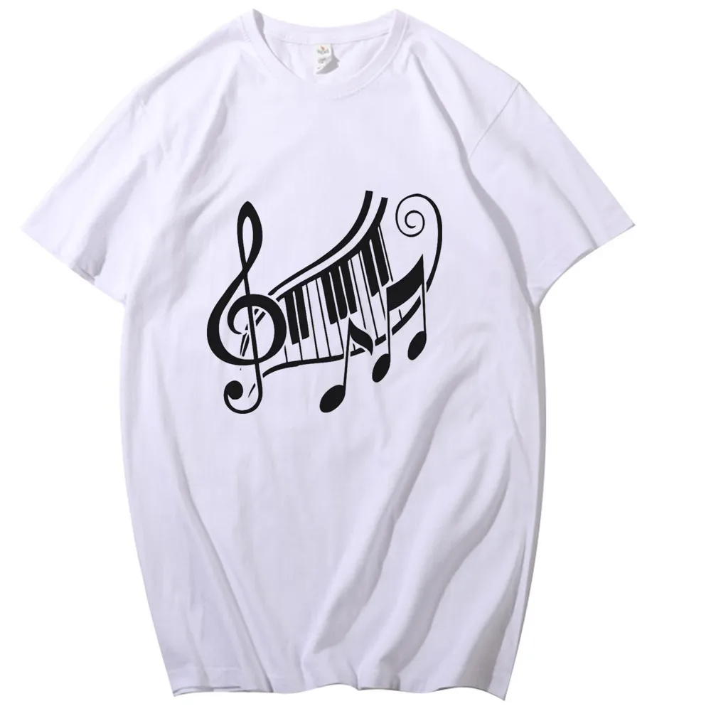 Musical Note Woman T-Shirt Piano Player Musician Logo Music Rock Funny Female T-Shirt O-neck Short Sleeve Neutral T-Shirt
Musical Note Woman T-Shirt Piano Player Musician Logo Music Rock Funny Female T-Shirt O-neck Short Sleeve Neutral T-Shirt
