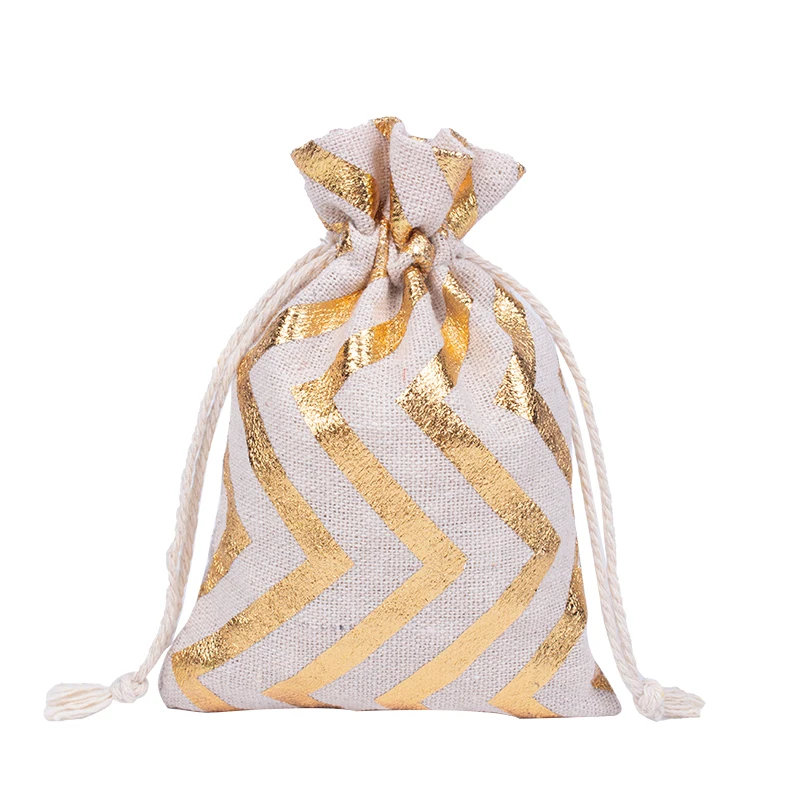 Gold Printing Cotton Burlap Pouch For Christmas Festival Drawstring Bag Wedding Party Decoration Sachet Can Print Logo
Gold Printing Cotton Burlap Pouch For Christmas Festival Drawstring Bag Wedding Party Decoration Sachet Can Print Logo
