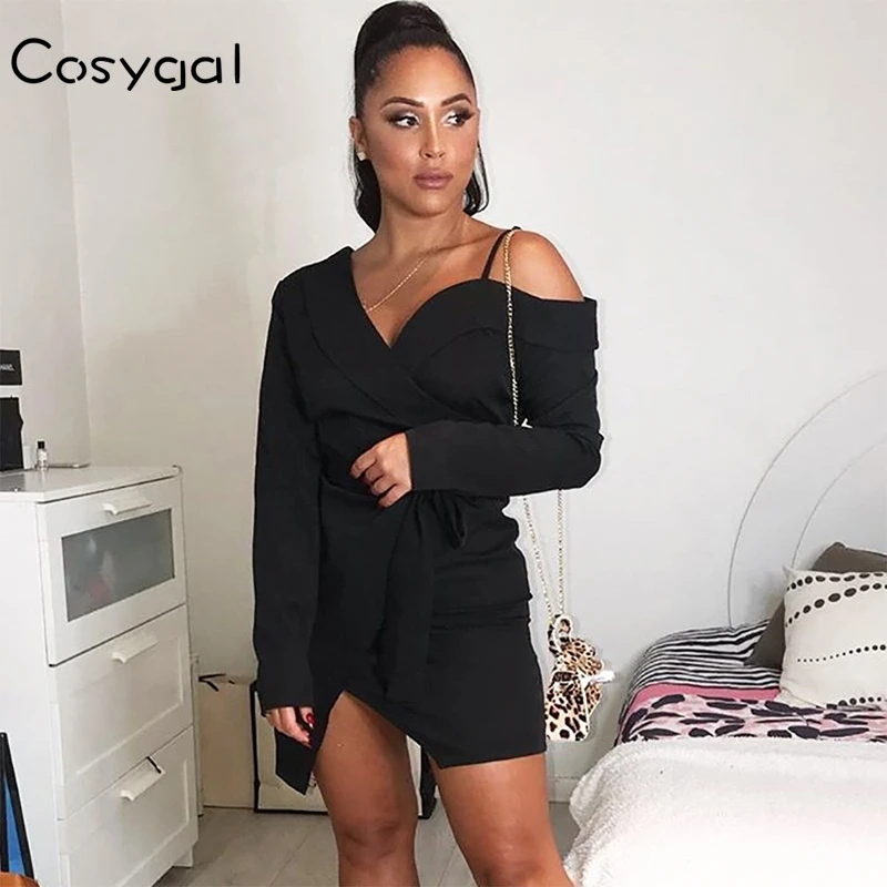 COSYGAL Lace Up Split Bodycon White Dress Long Sleeve Sexy Office Lady Dress Women Shoulder Hollow Out Party Dress Vestidos 2019
COSYGAL Lace Up Split Bodycon White Dress Long Sleeve Sexy Office Lady Dress Women Shoulder Hollow Out Party Dress Vestidos 2019