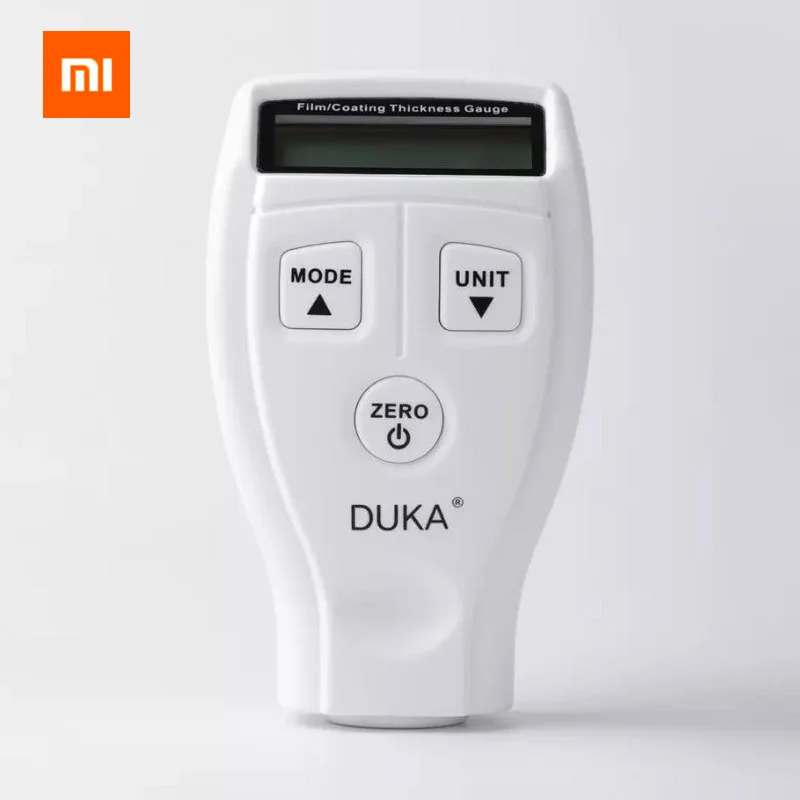 NEWEST Xiaomi DUKA CH-1 coating thickness gauge high sensitive probe LCD display can detect car paint paper film | Электроника
