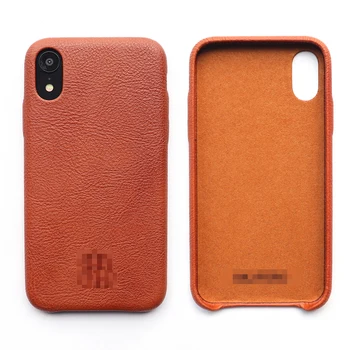 Vegetable tanned Real Leather Phone cover Overplus Goods With Logo Phone Case For iPhone XR
Vegetable tanned Real Leather Phone cover Overplus Goods With Logo Phone Case For iPhone XR